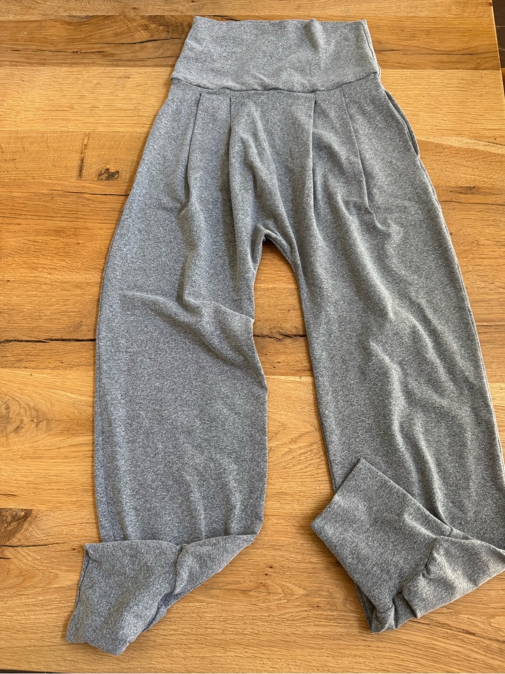 Port De Bras Jazmin High-Waist Gray Leggings